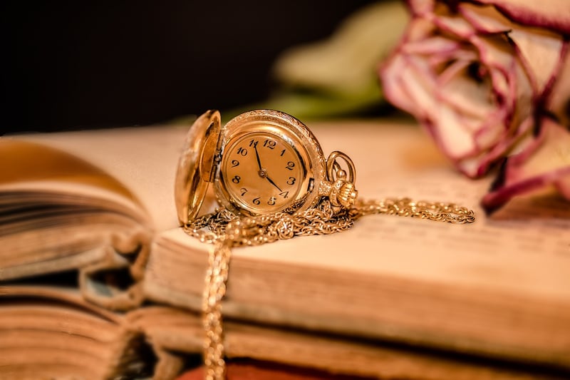 Clock and time concept